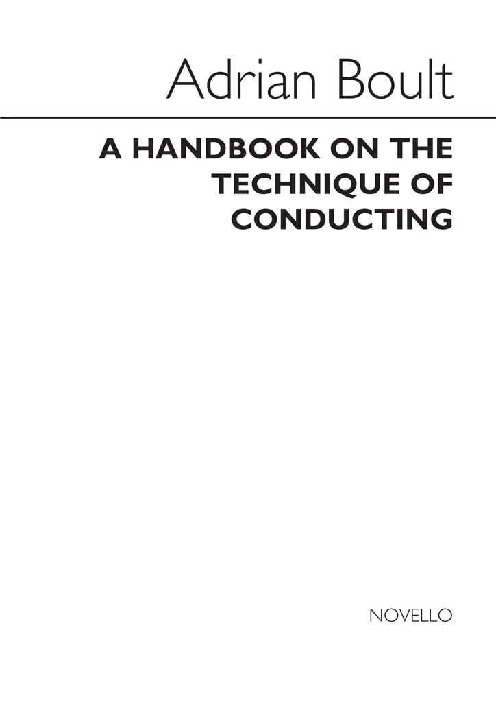 A Handbook On The Technique Of Conducting